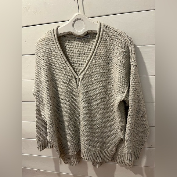 💛Cream Speckled Knit Cardigan – Franklin + Daysi – Size M💛 - Picture 6 of 9